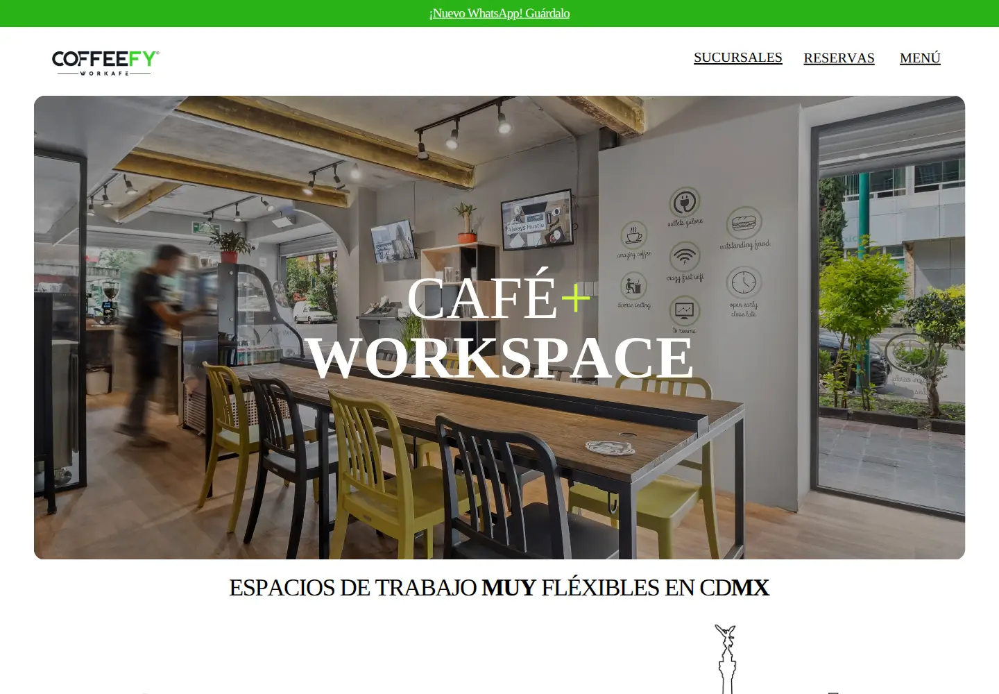 Captured homepage of coffeefy.com.mx in the current scan