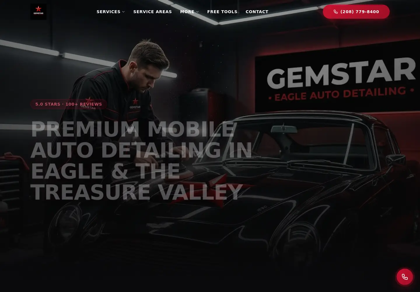 Screenshot of eagleautodetailing.net