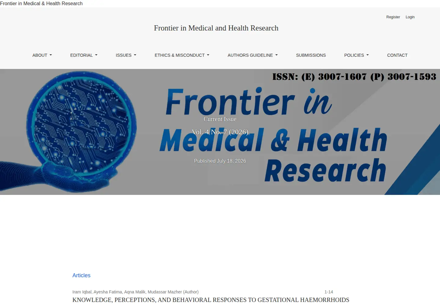 Screenshot of fmhr.net