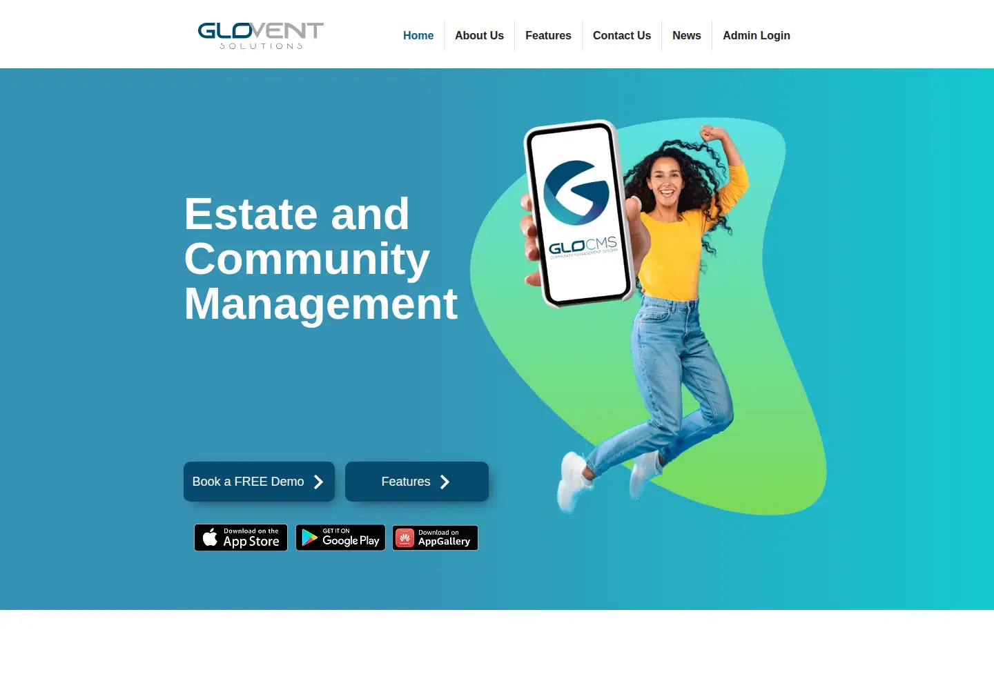 Captured homepage of glovent.net in the current scan