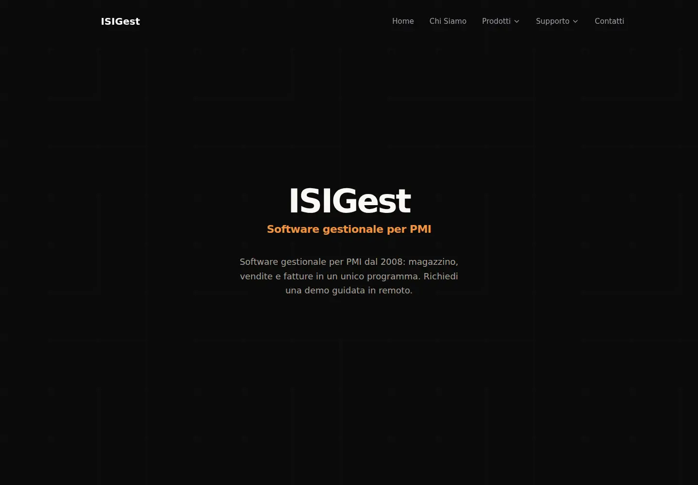 Screenshot of isigest.net