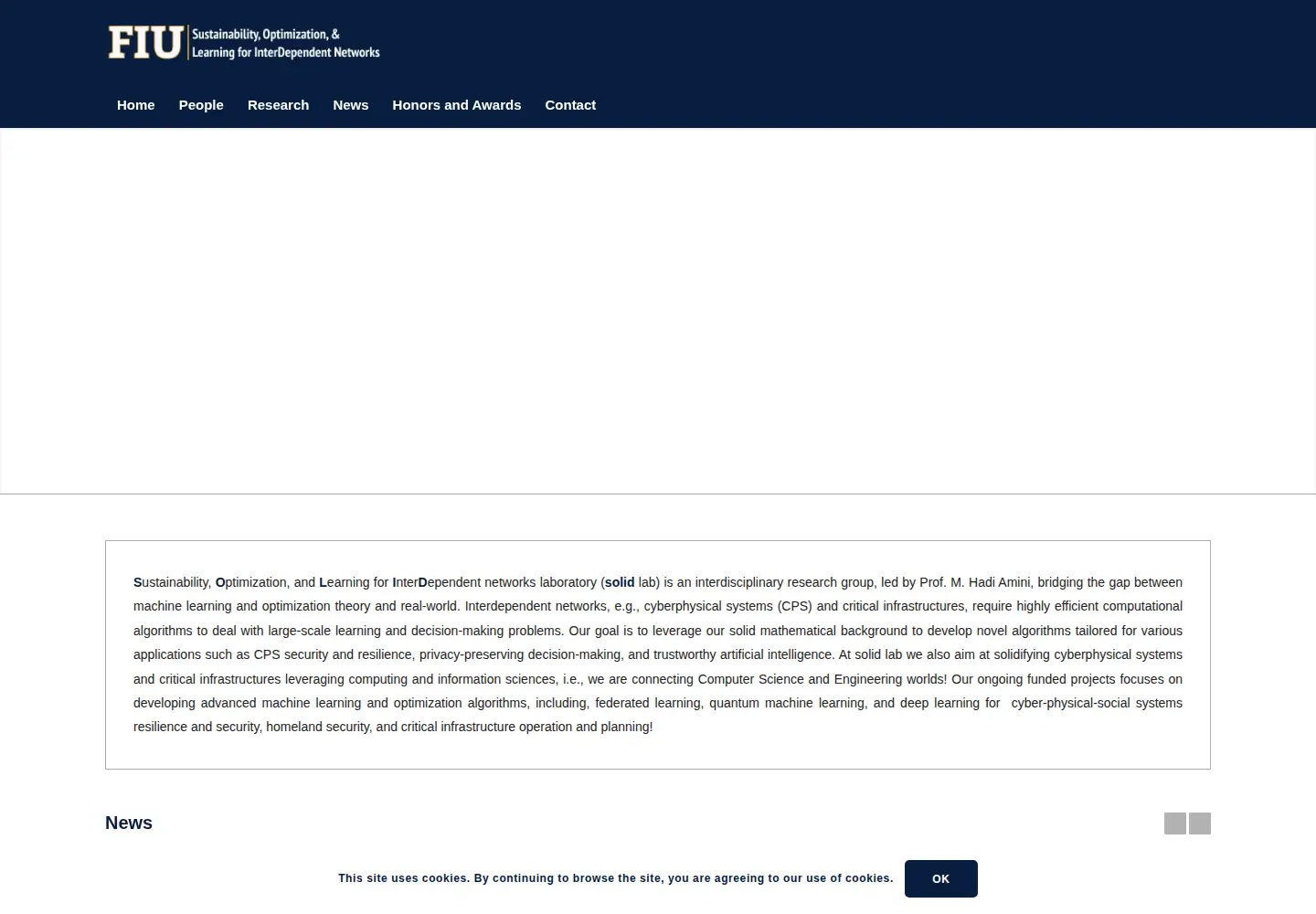 Screenshot of solidlab.network