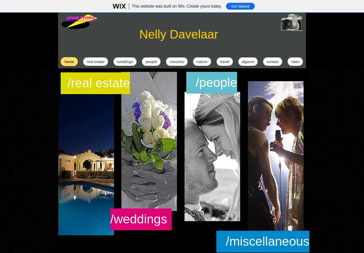 Captured homepage of fotopix.nl in the current scan