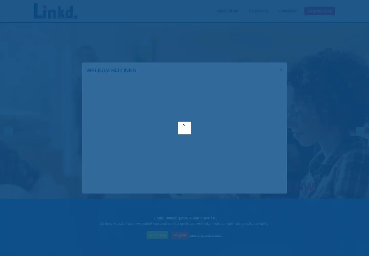 Screenshot of linkd.nl