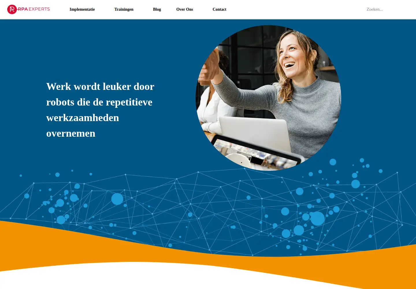 Screenshot of rpaexperts.nl
