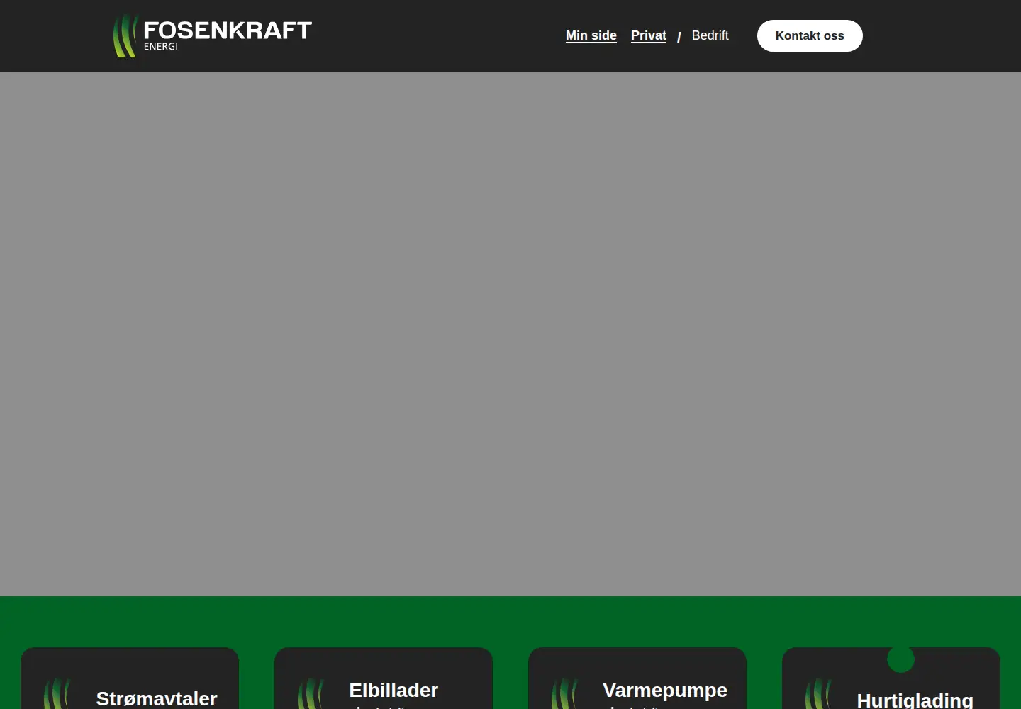 Screenshot of fosenenergi.no