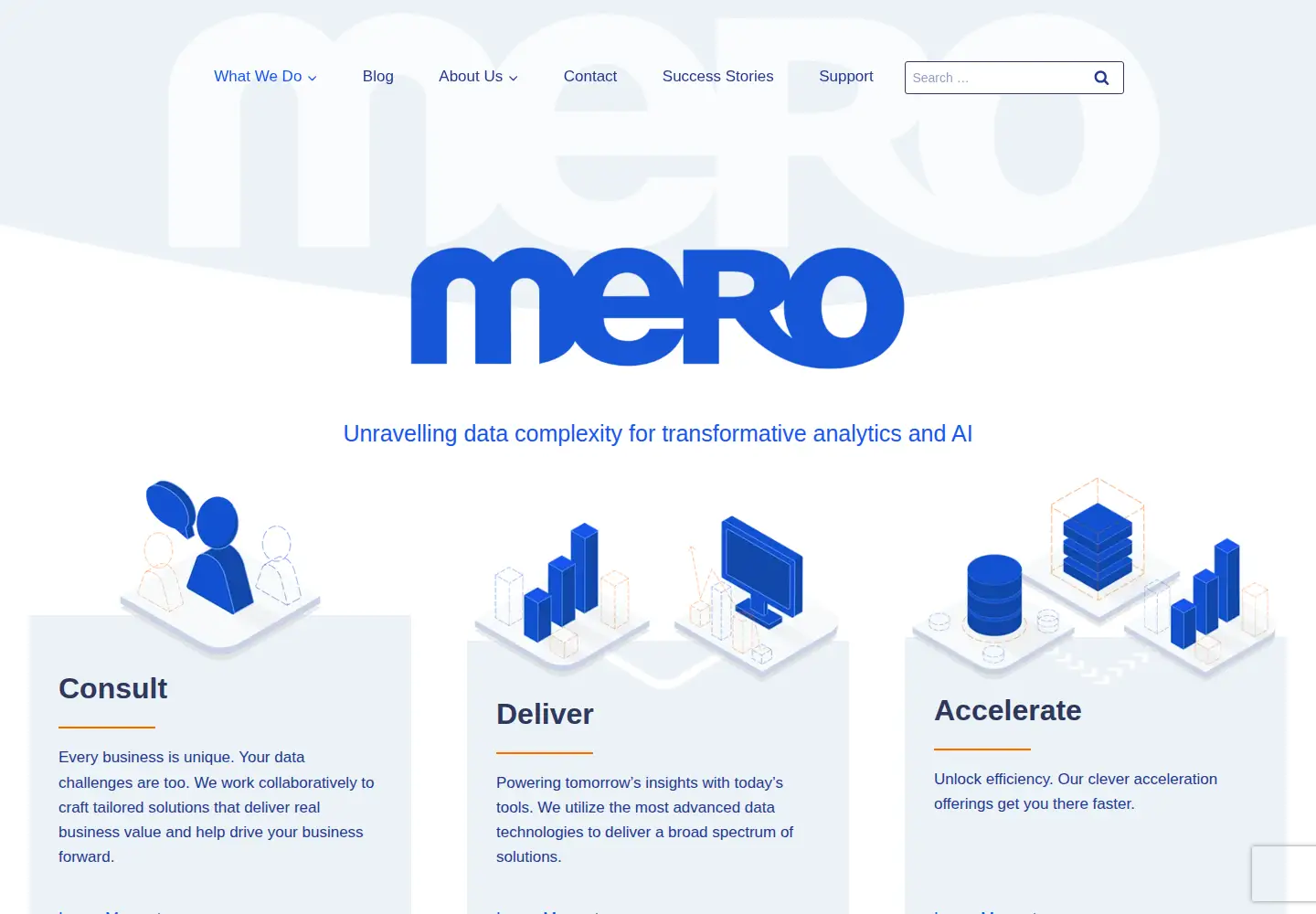 Screenshot of mero.co.nz