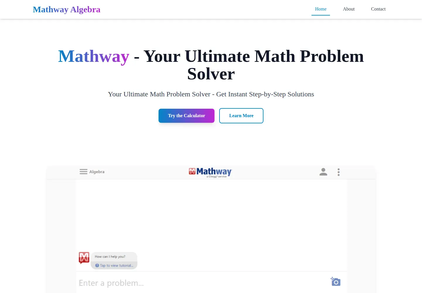 Screenshot of math-tool.online
