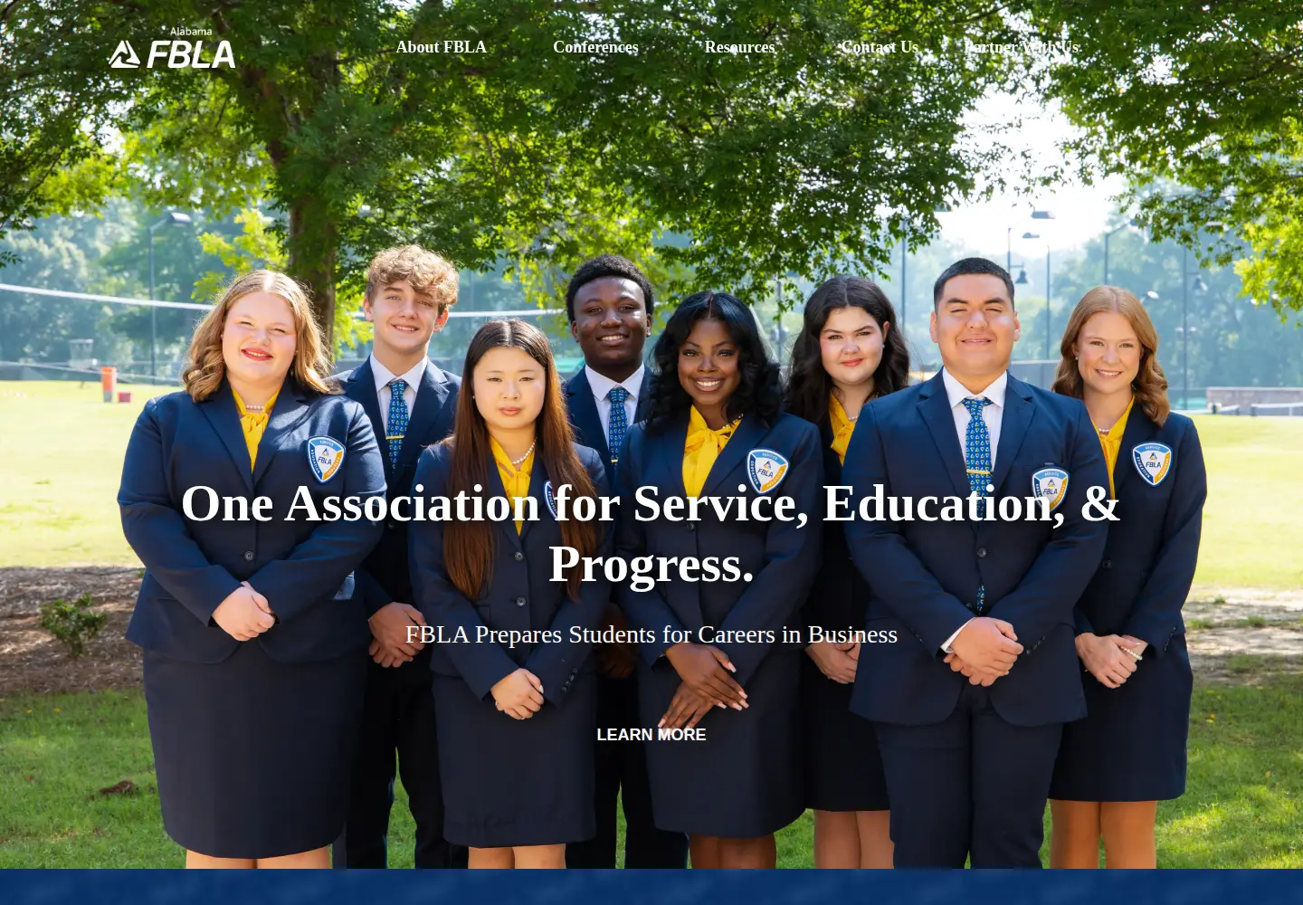 Screenshot of alabamafbla-pbl.org