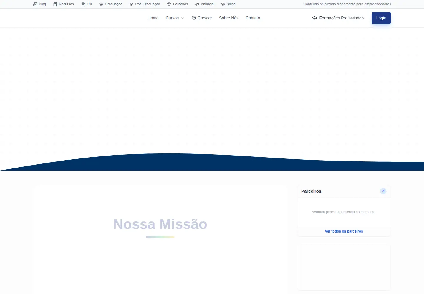Screenshot of casadoempreendedor.org