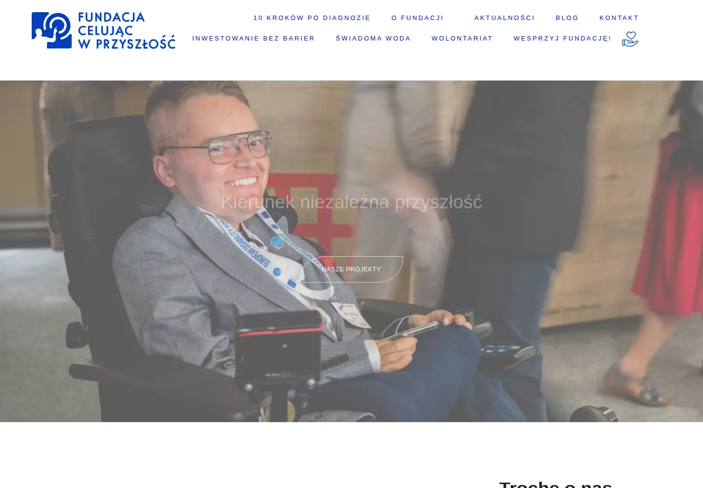 Screenshot of celujacwprzyszlosc.org