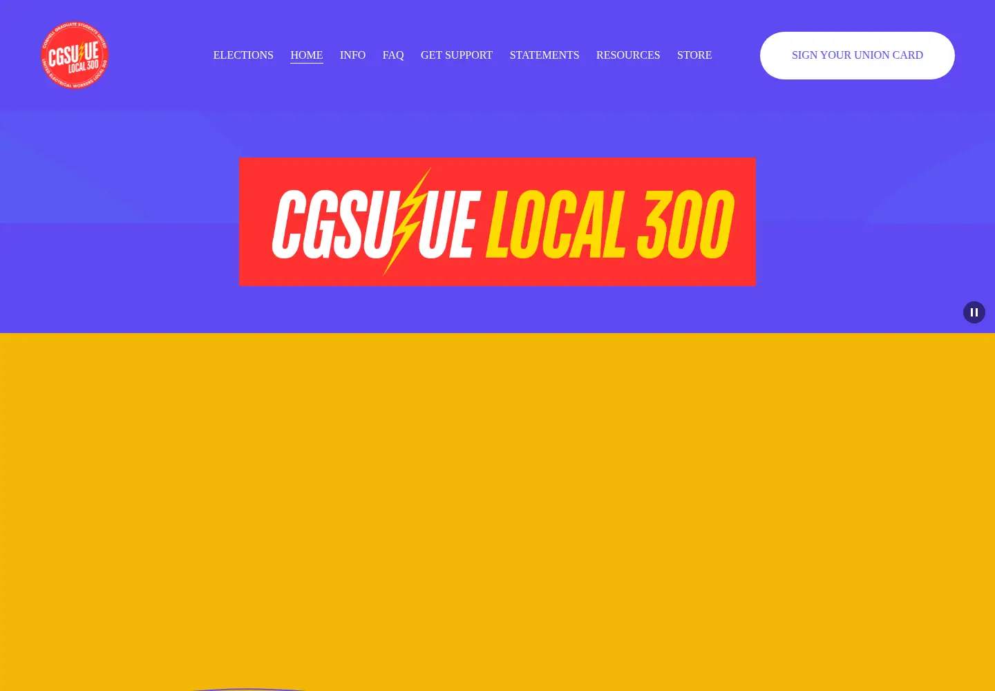 Screenshot of cgsu.org
