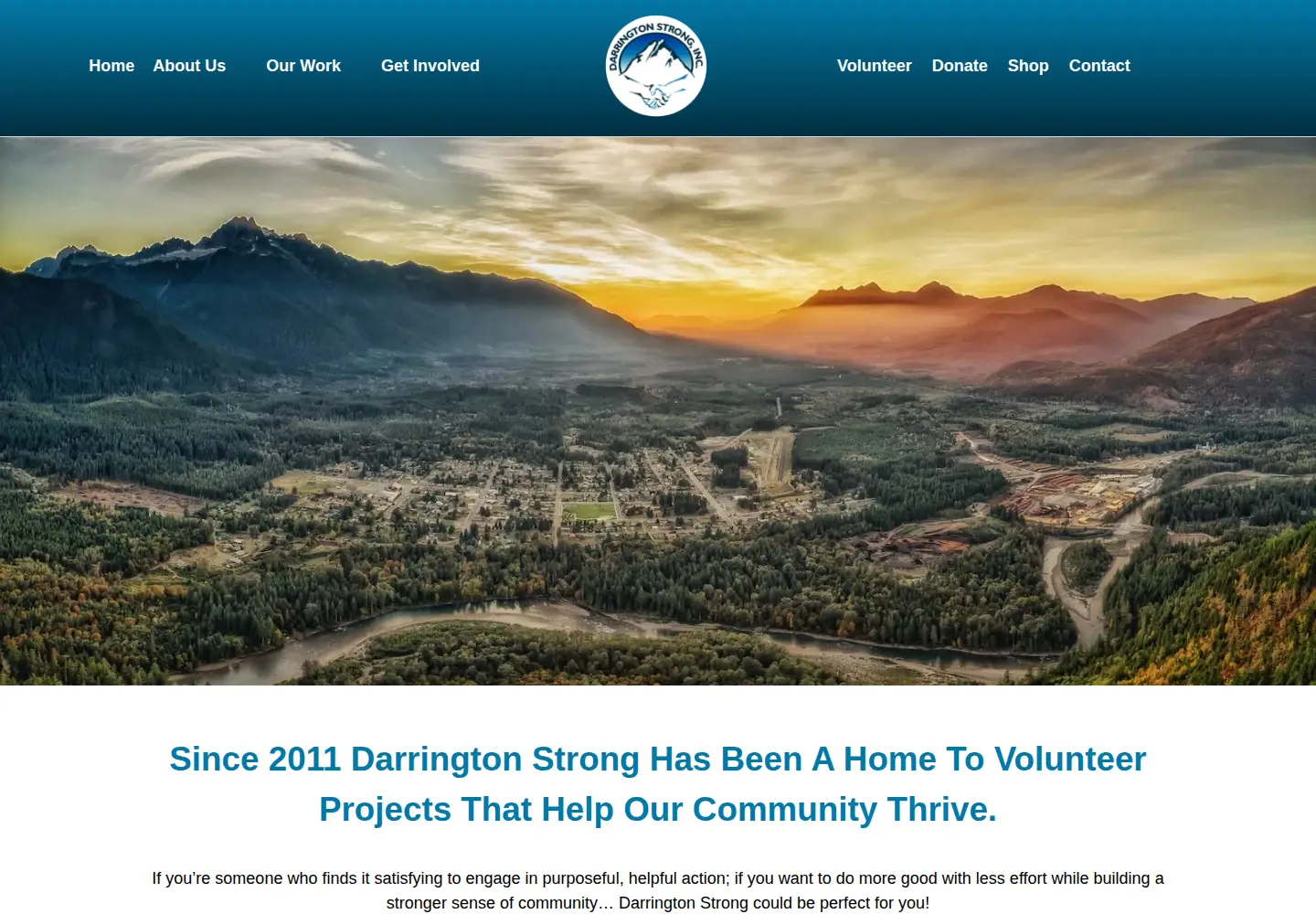 Screenshot of darringtonstrong.org