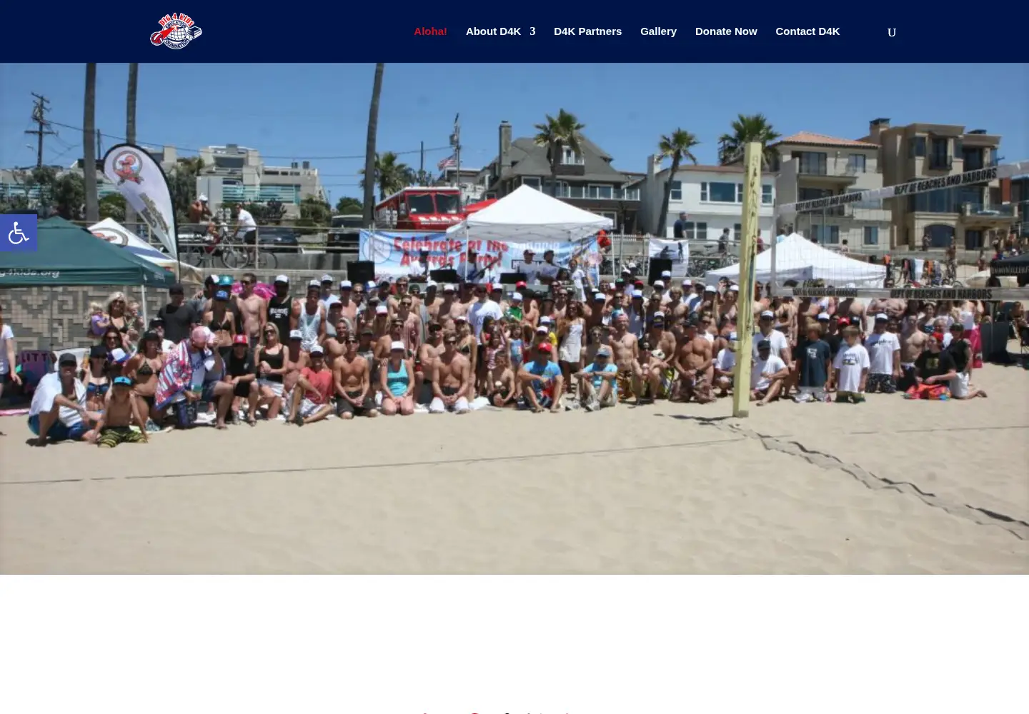 Captured homepage of dig4kids.org in the current scan