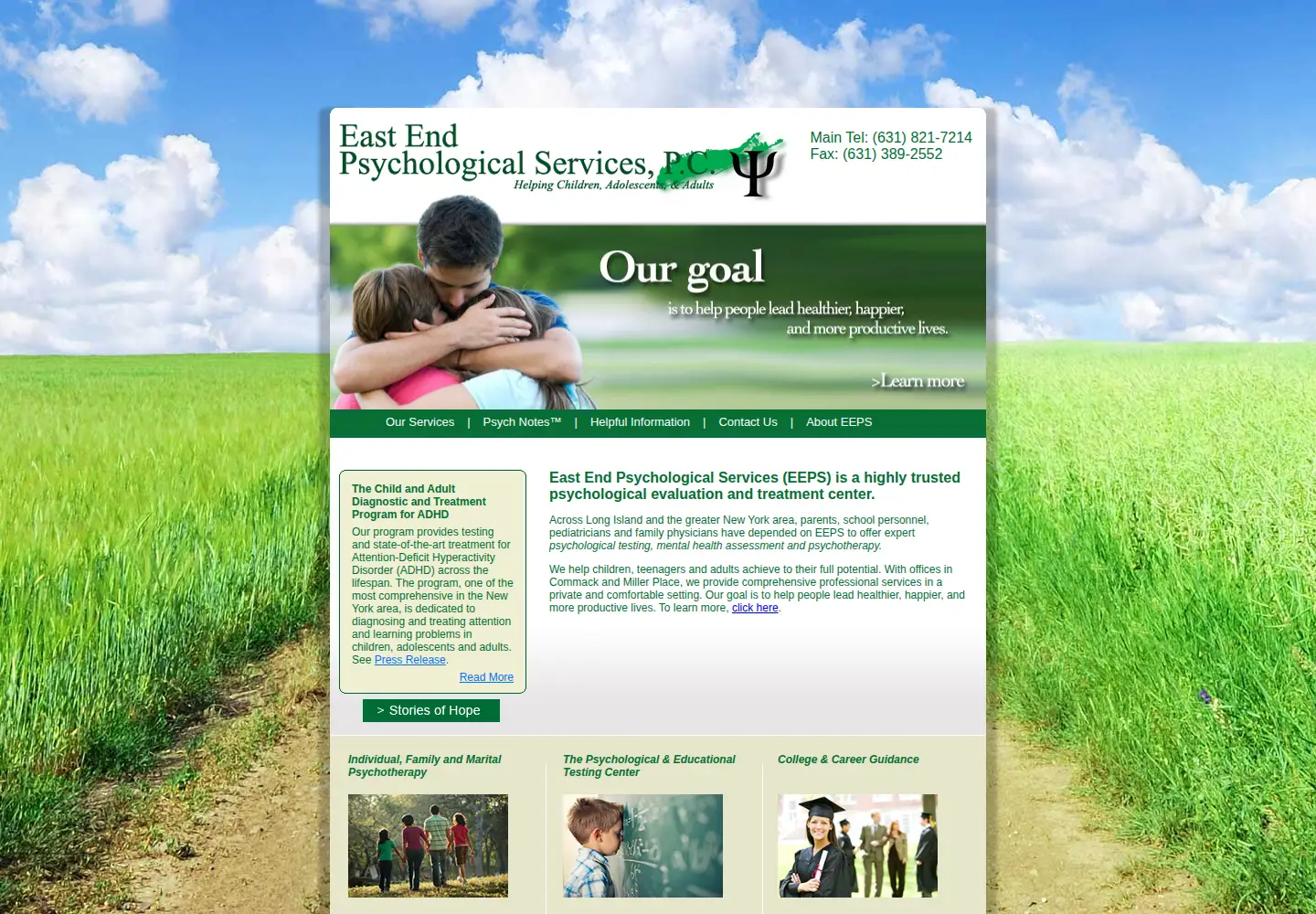 Screenshot of eepservices.org