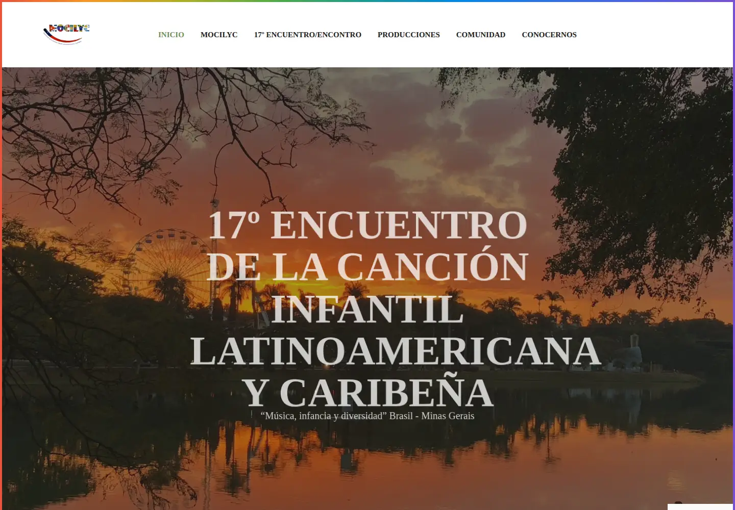Screenshot of mocilyc.org