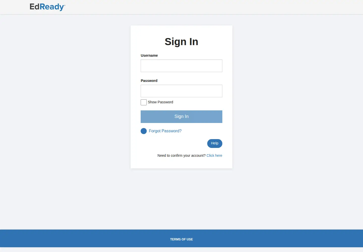 Screenshot of nrocportal.org