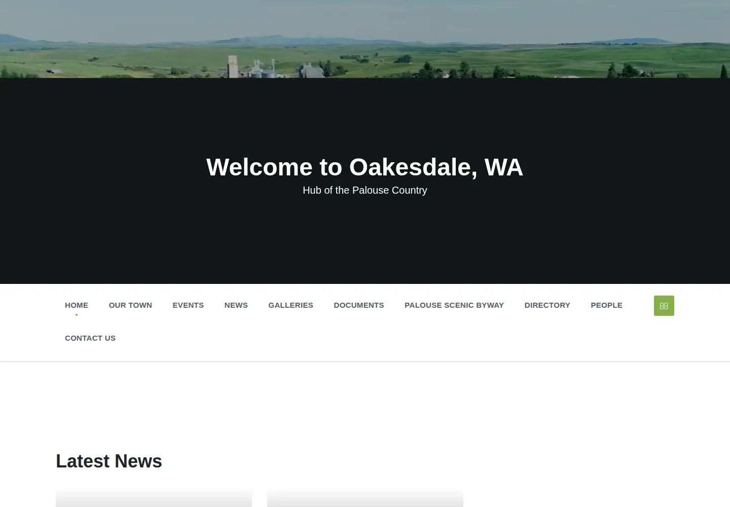 Screenshot of oakesdale.org