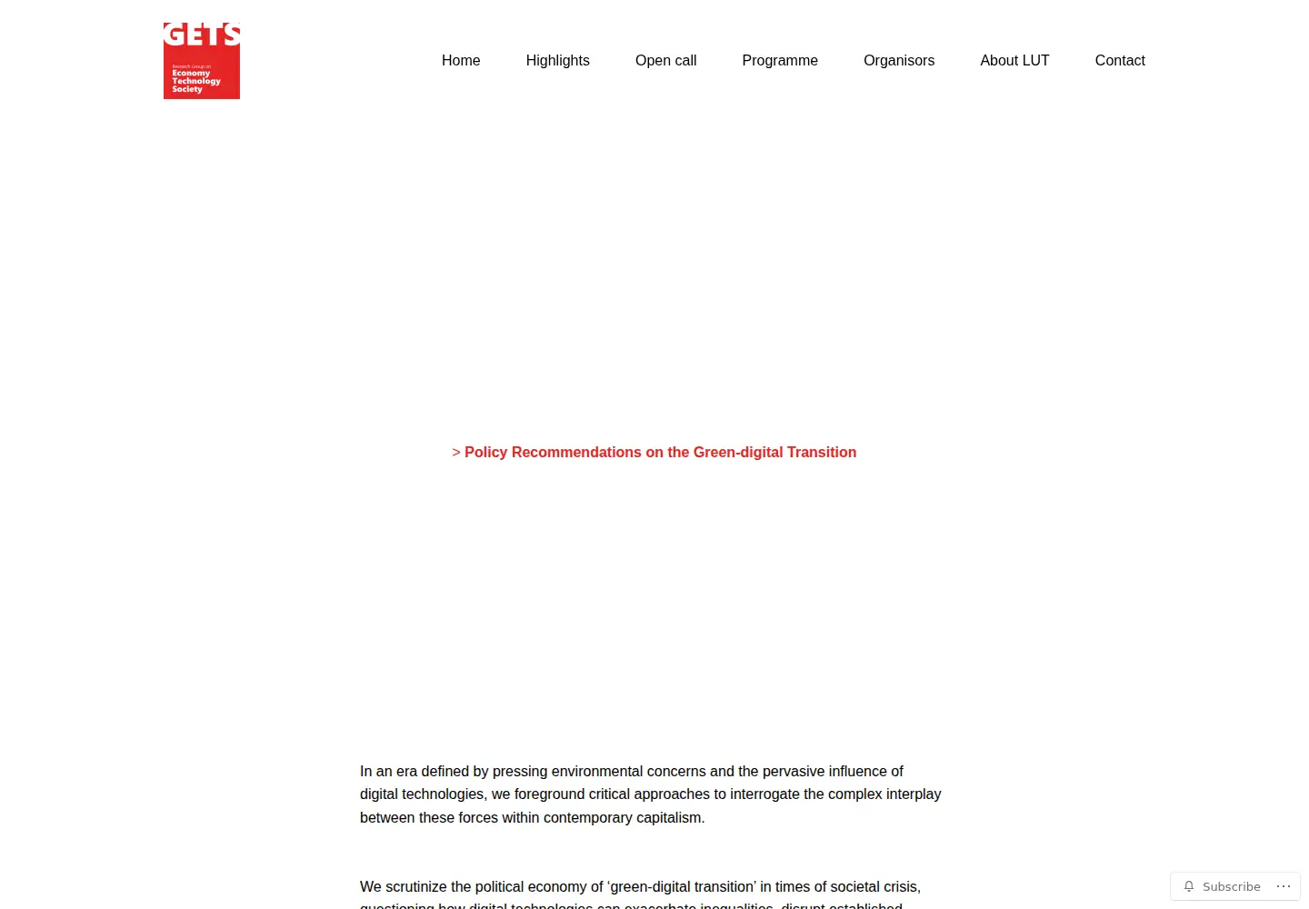 Screenshot of rgets.org
