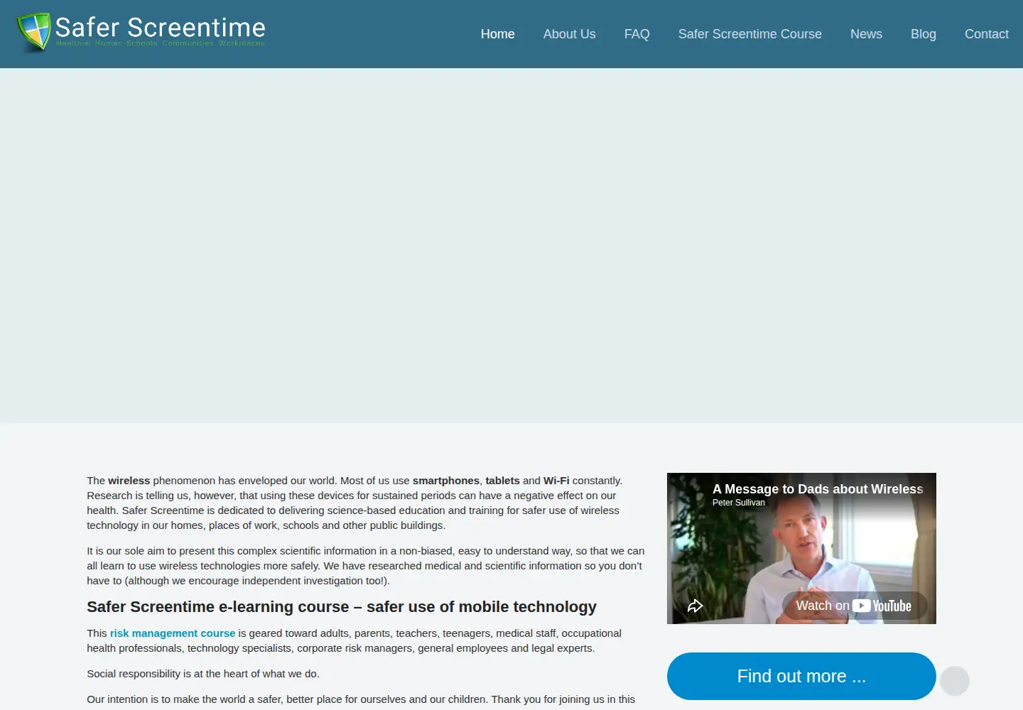 Screenshot of safertecheducation.org