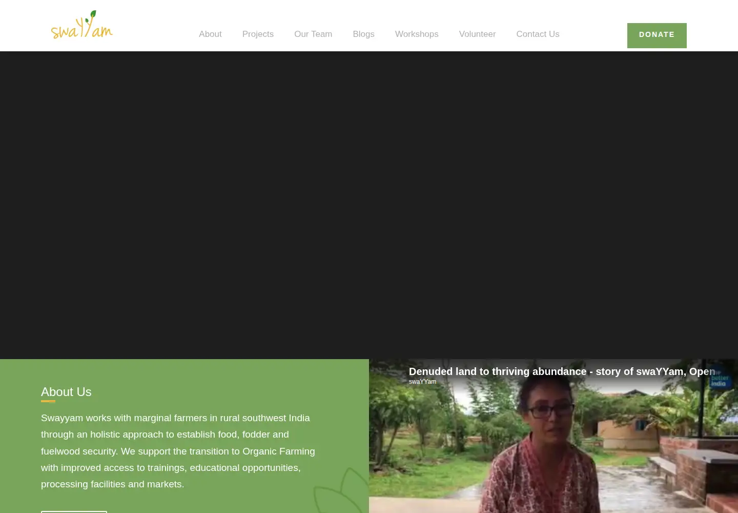 Screenshot of swayyam.org