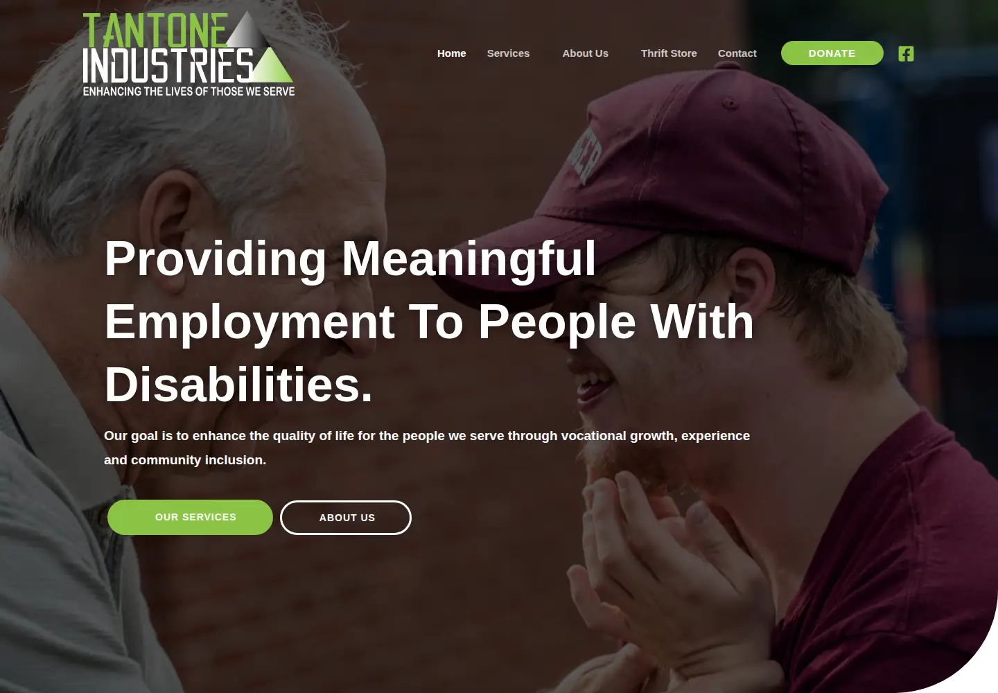 Screenshot of tantone.org