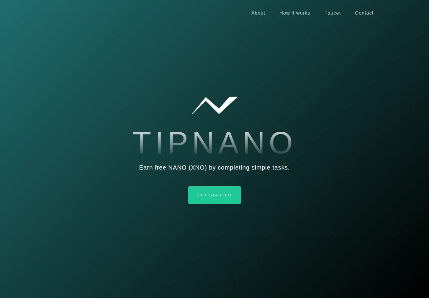 Captured homepage of tipnano.org in the current scan