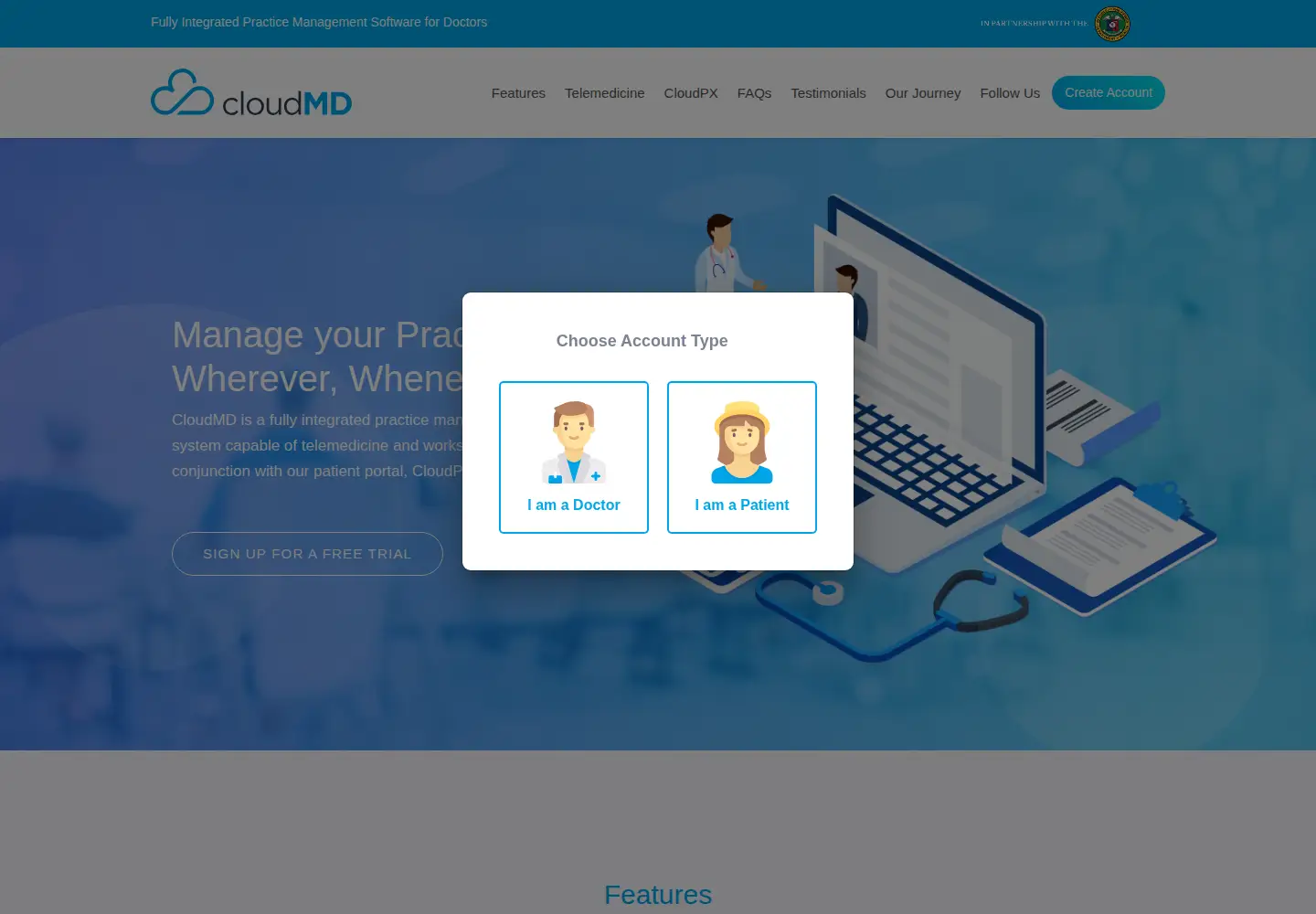 Screenshot of cloudmd.com.ph