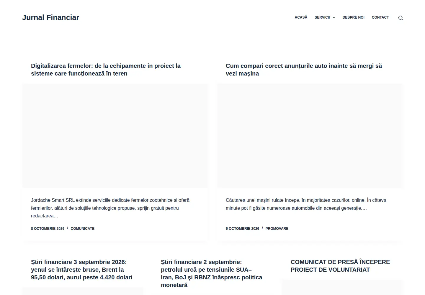 Screenshot of jurnalfinanciar.ro
