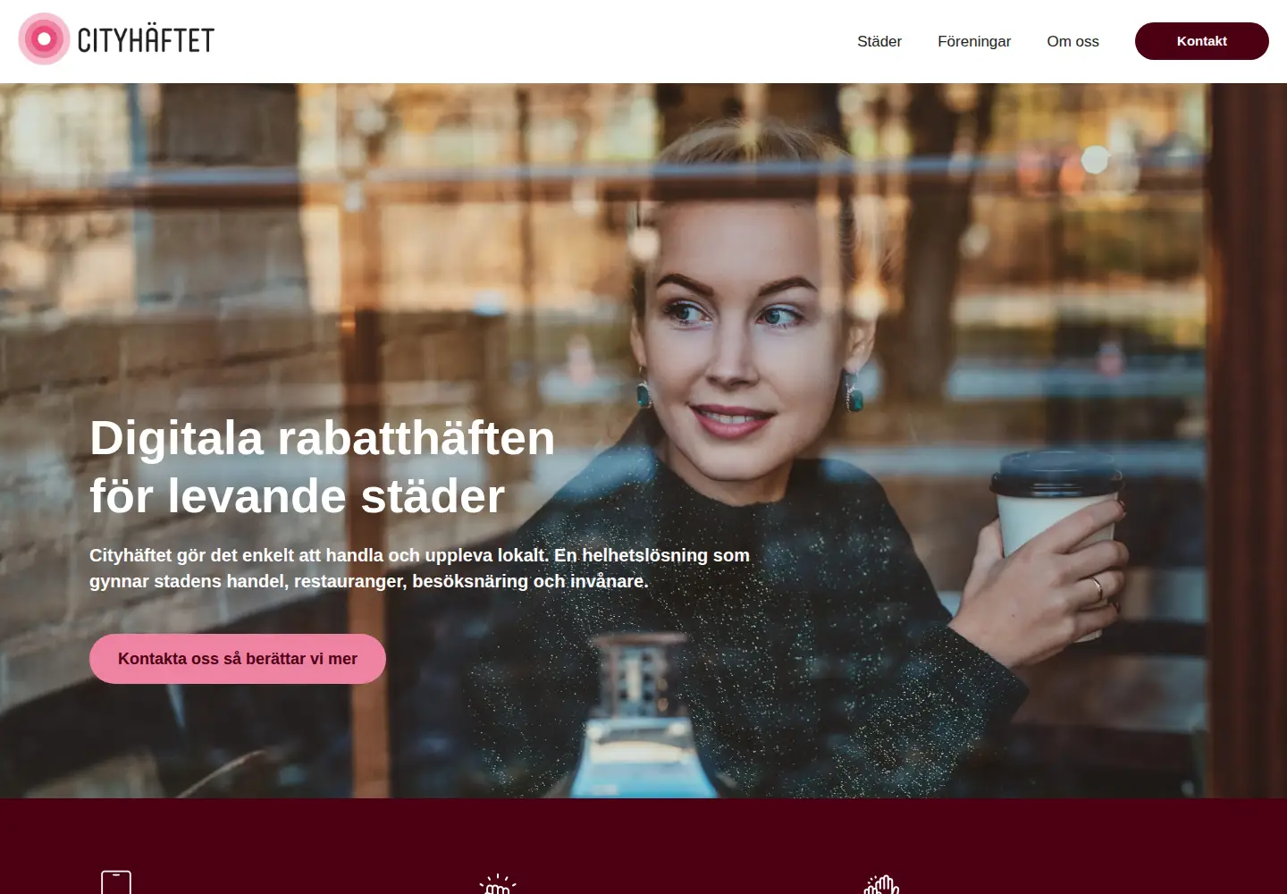 Screenshot of cityhaftet.se
