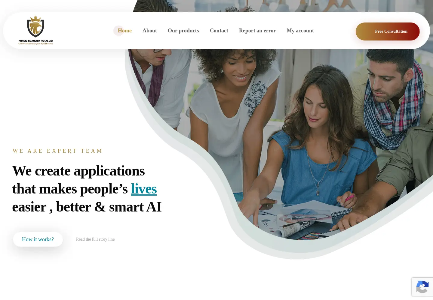 Captured homepage of nsritbygg.se in the current scan