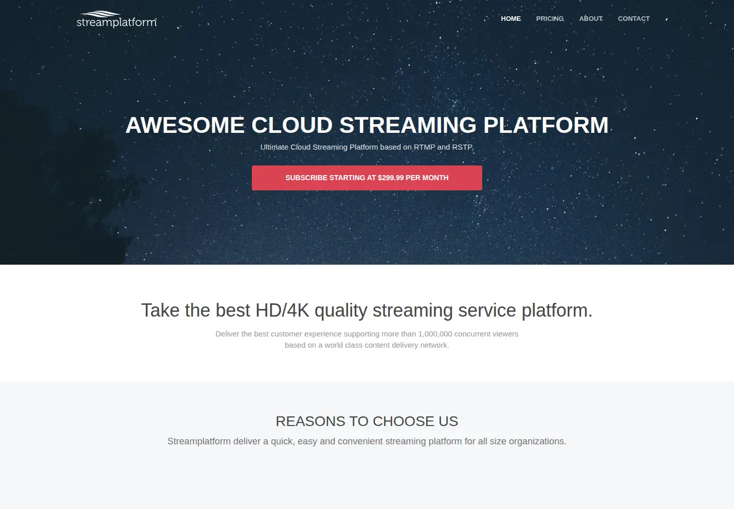 Screenshot of frooze.tv