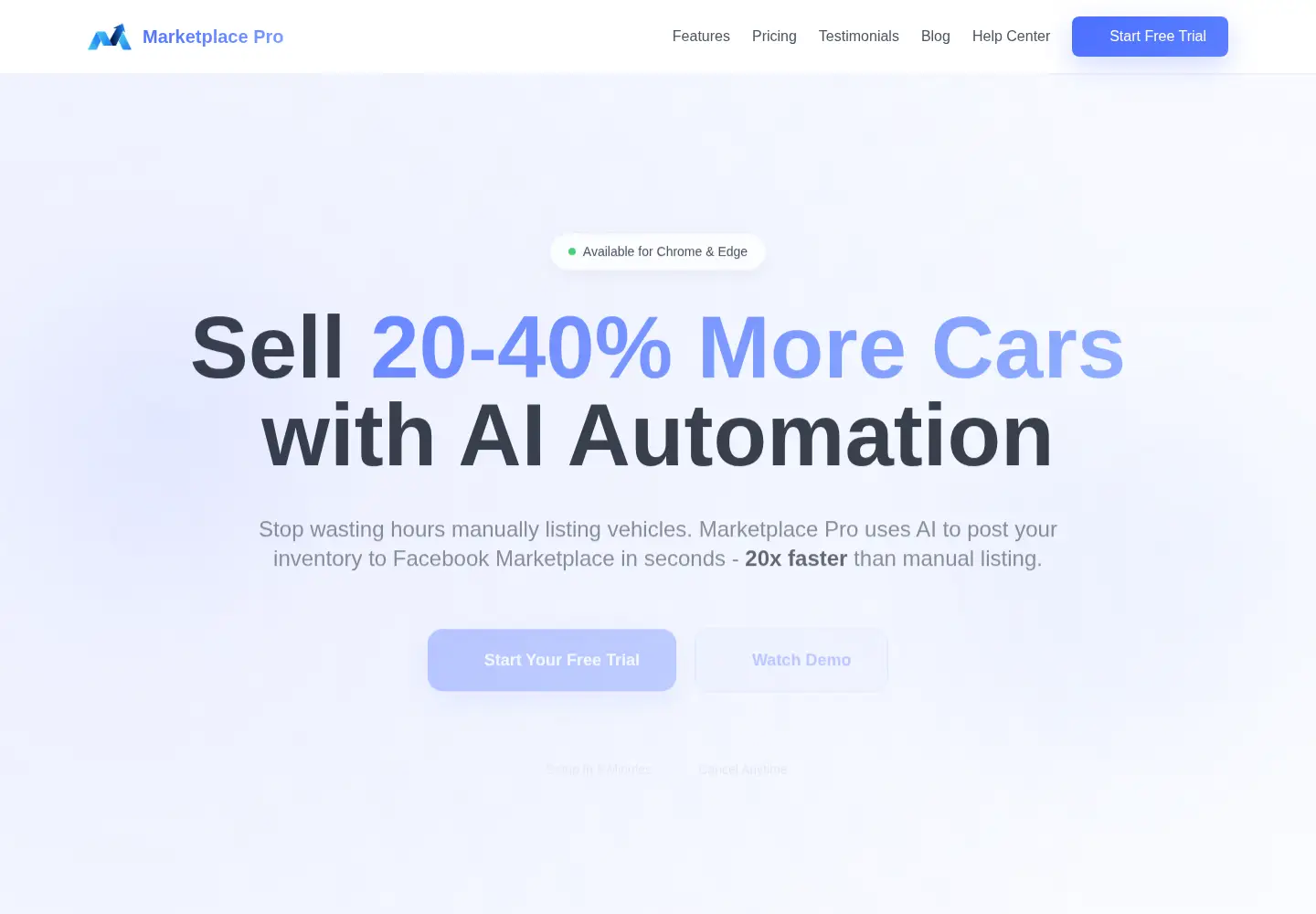 Screenshot of marketplacepro.co.uk