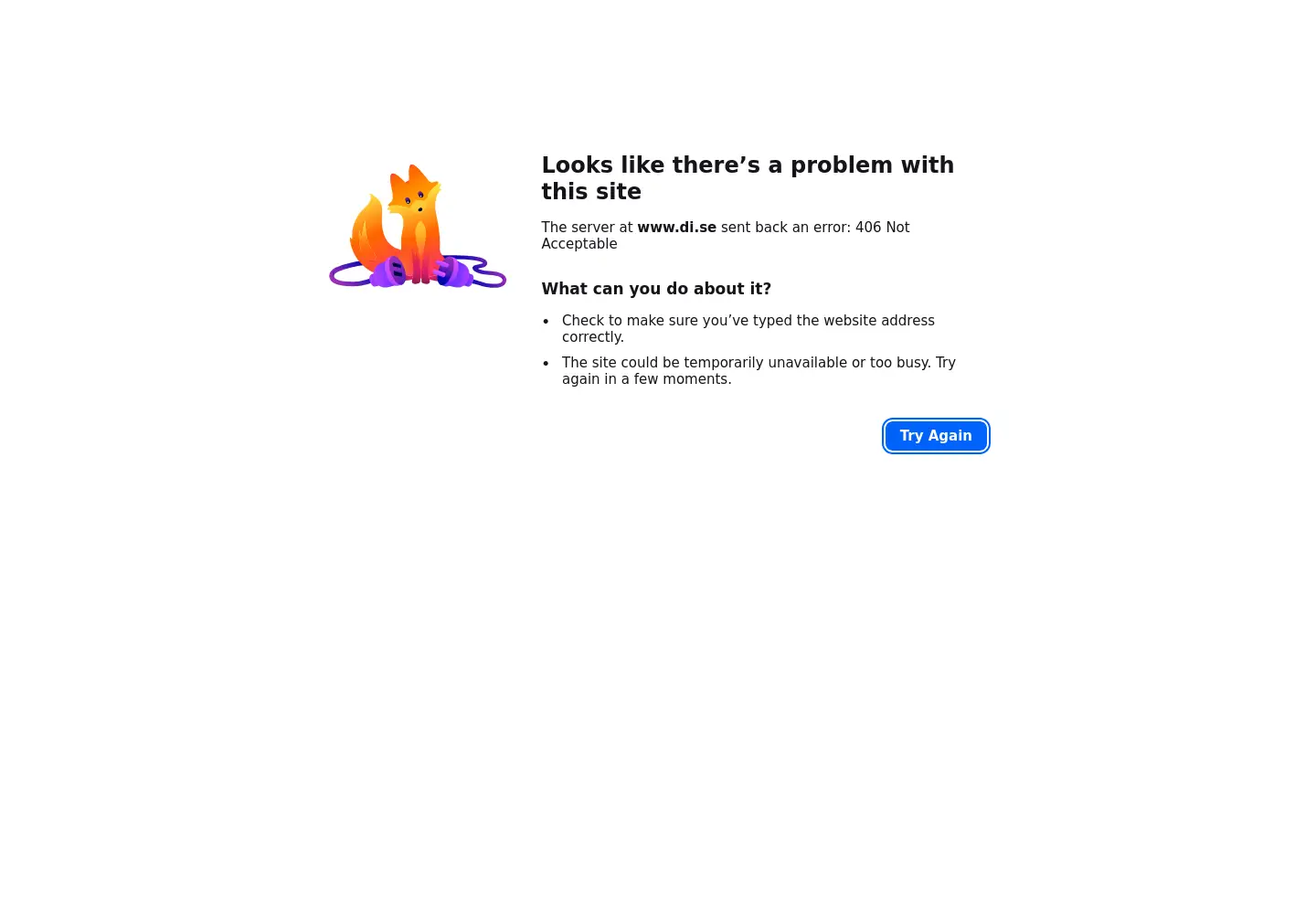 Screenshot of di.se