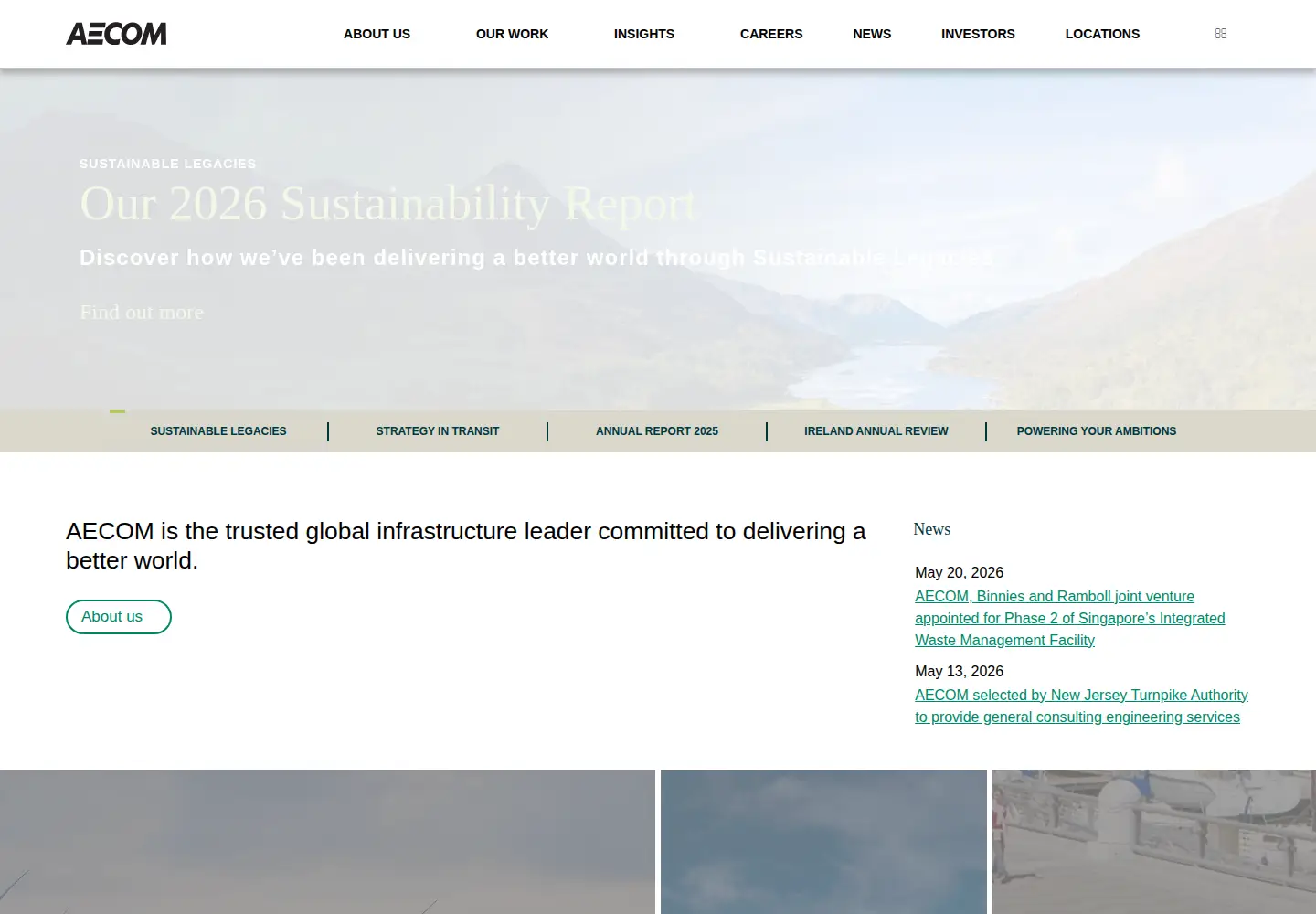 Screenshot of aecom.com