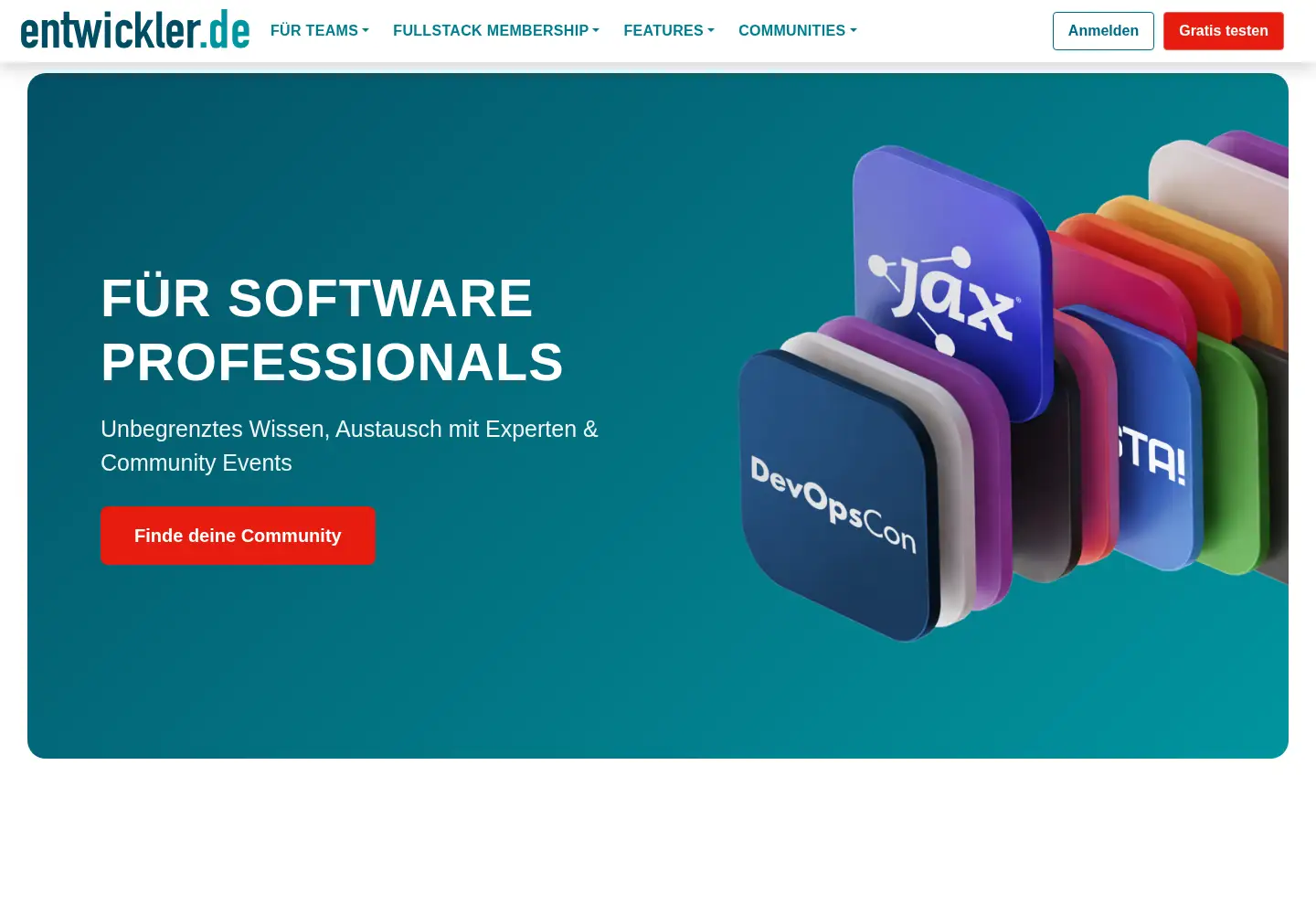 Screenshot of entwickler.de