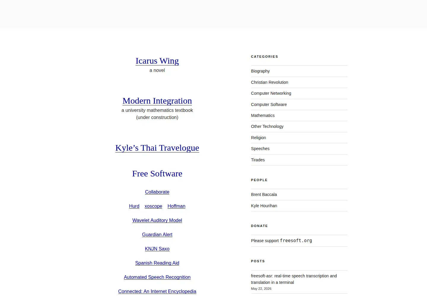 Screenshot of freesoft.org