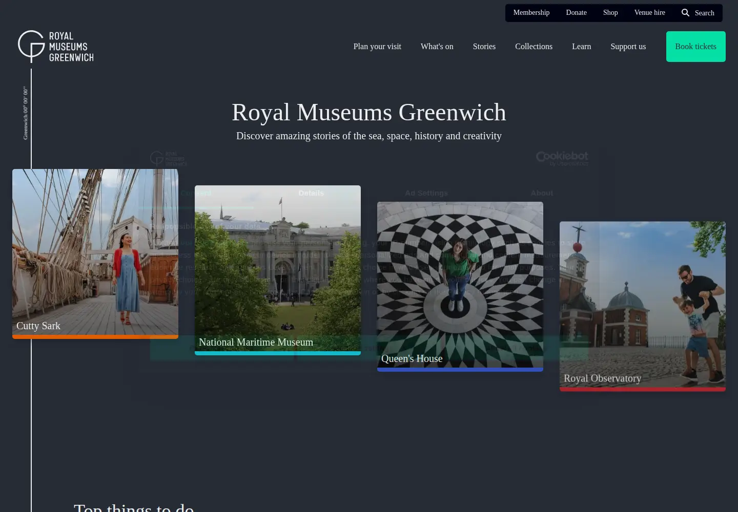 Screenshot of rmg.co.uk