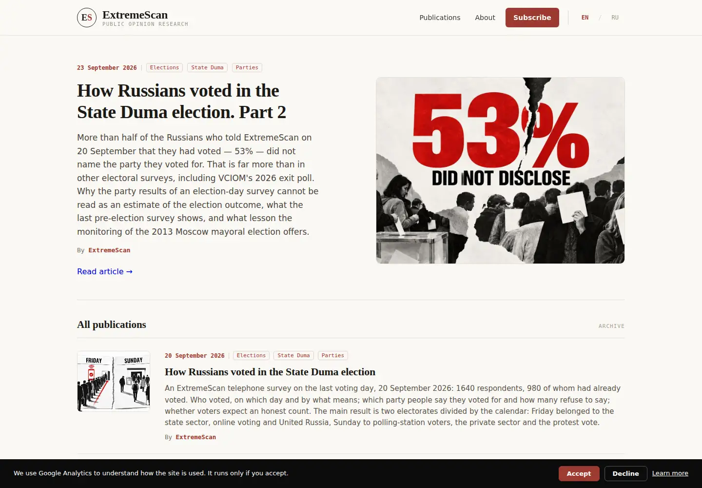 Screenshot of extremescan.eu