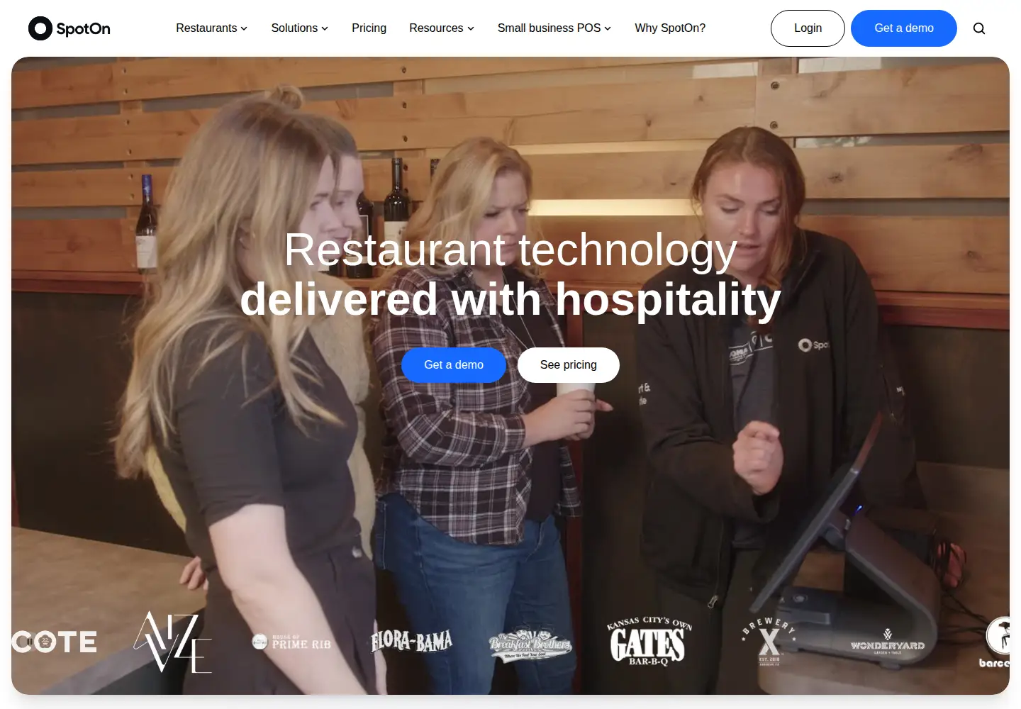 Screenshot of spoton.com