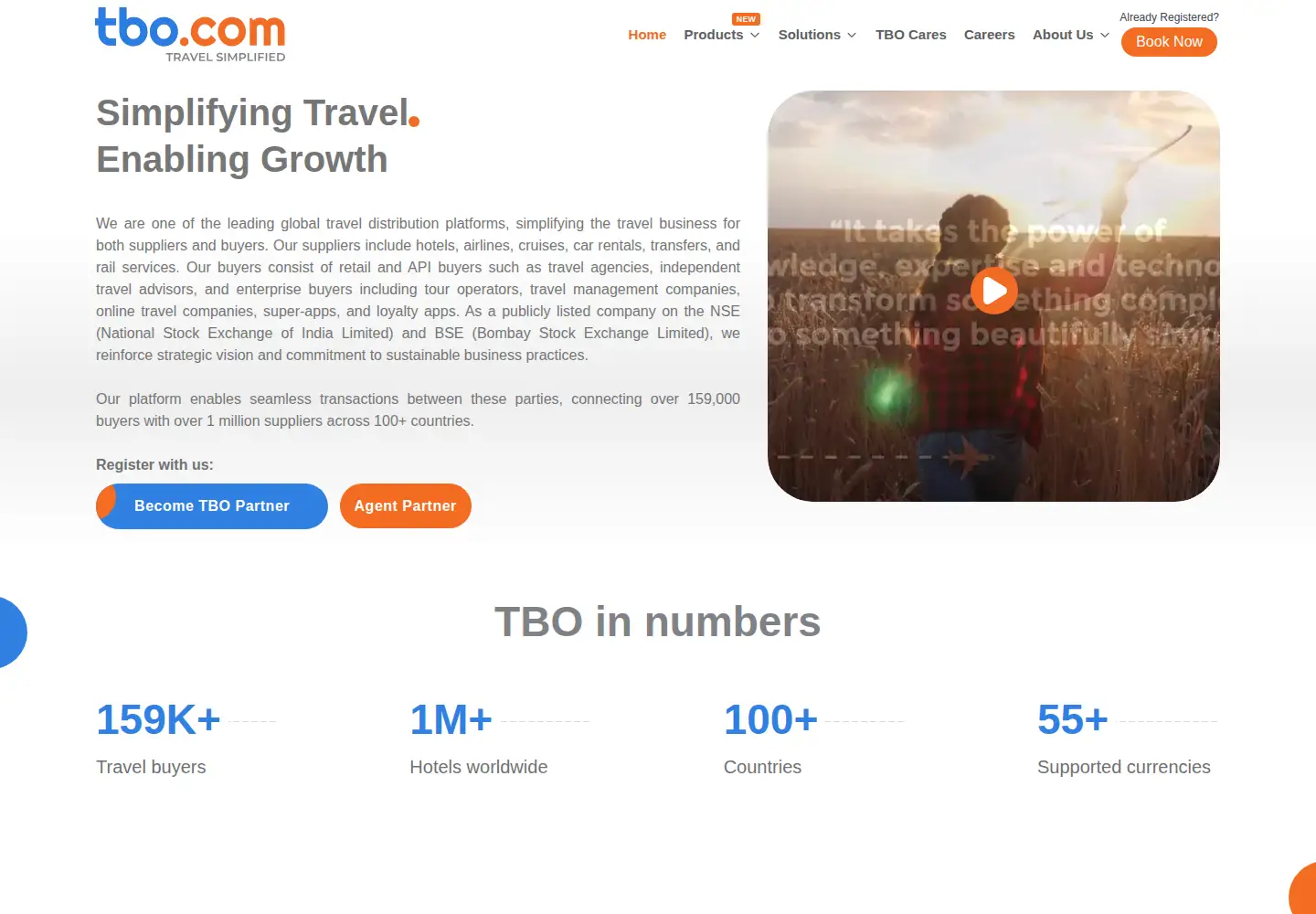 Screenshot of tbo.com
