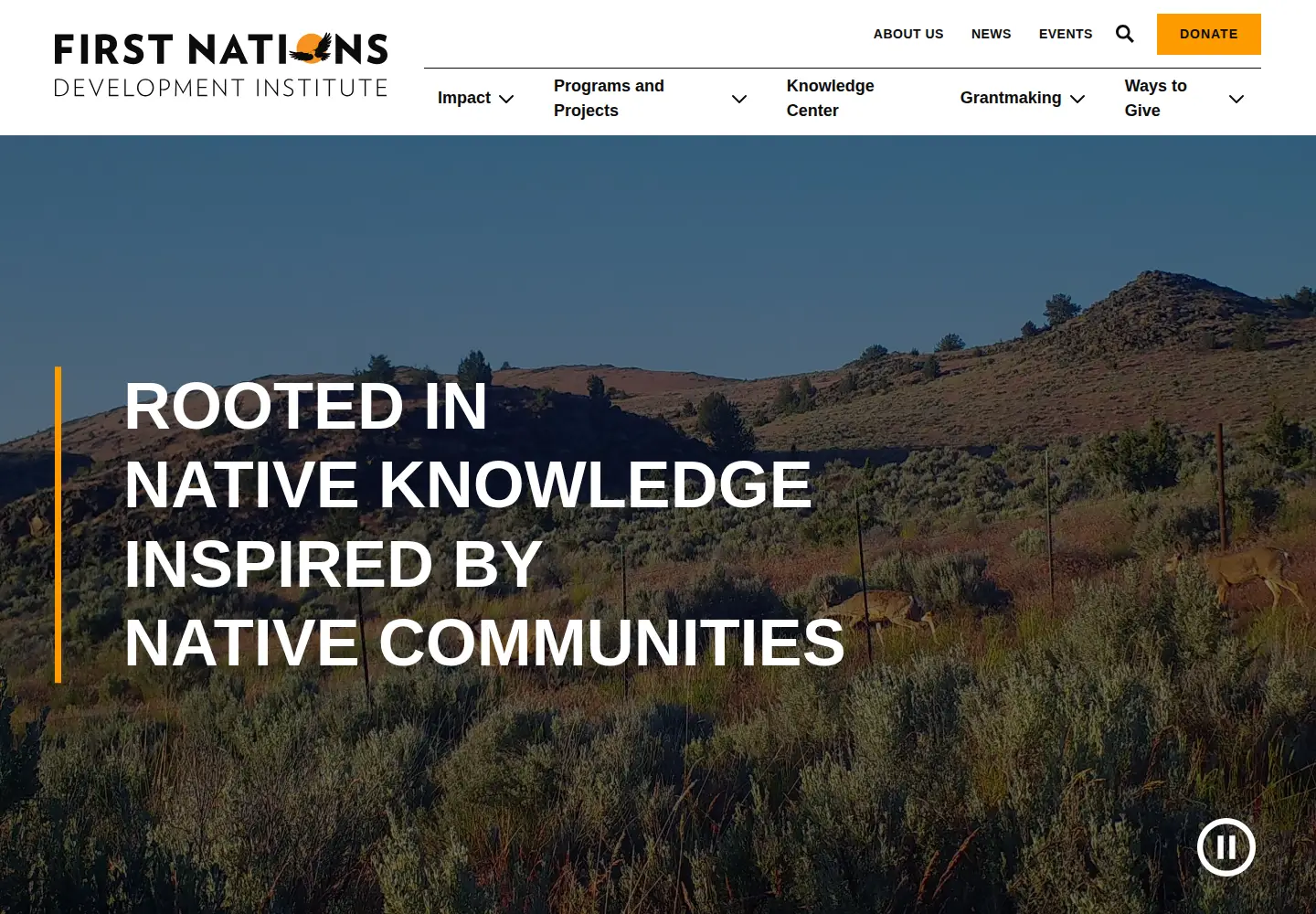Screenshot of firstnations.org