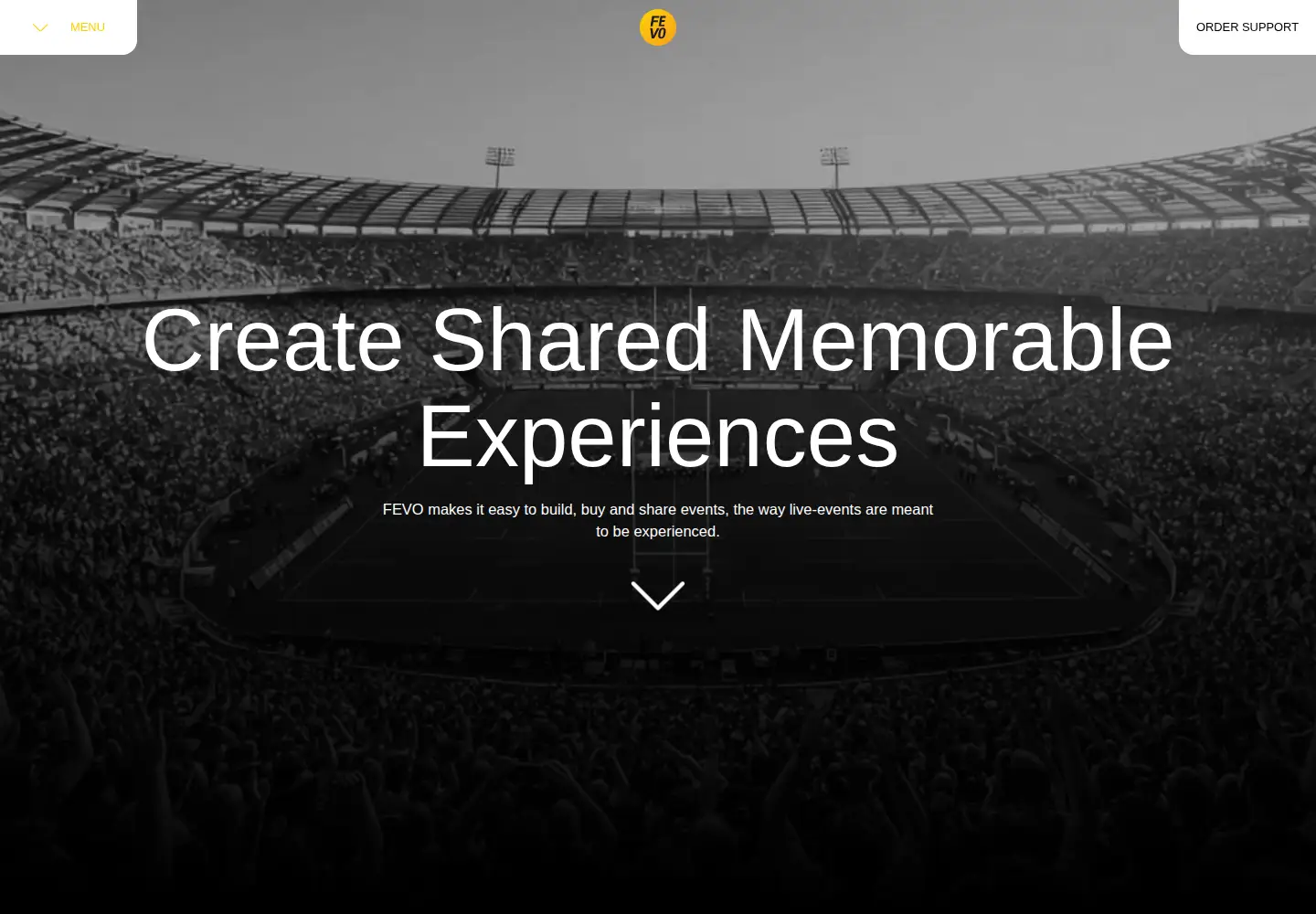 Screenshot of fevo.com