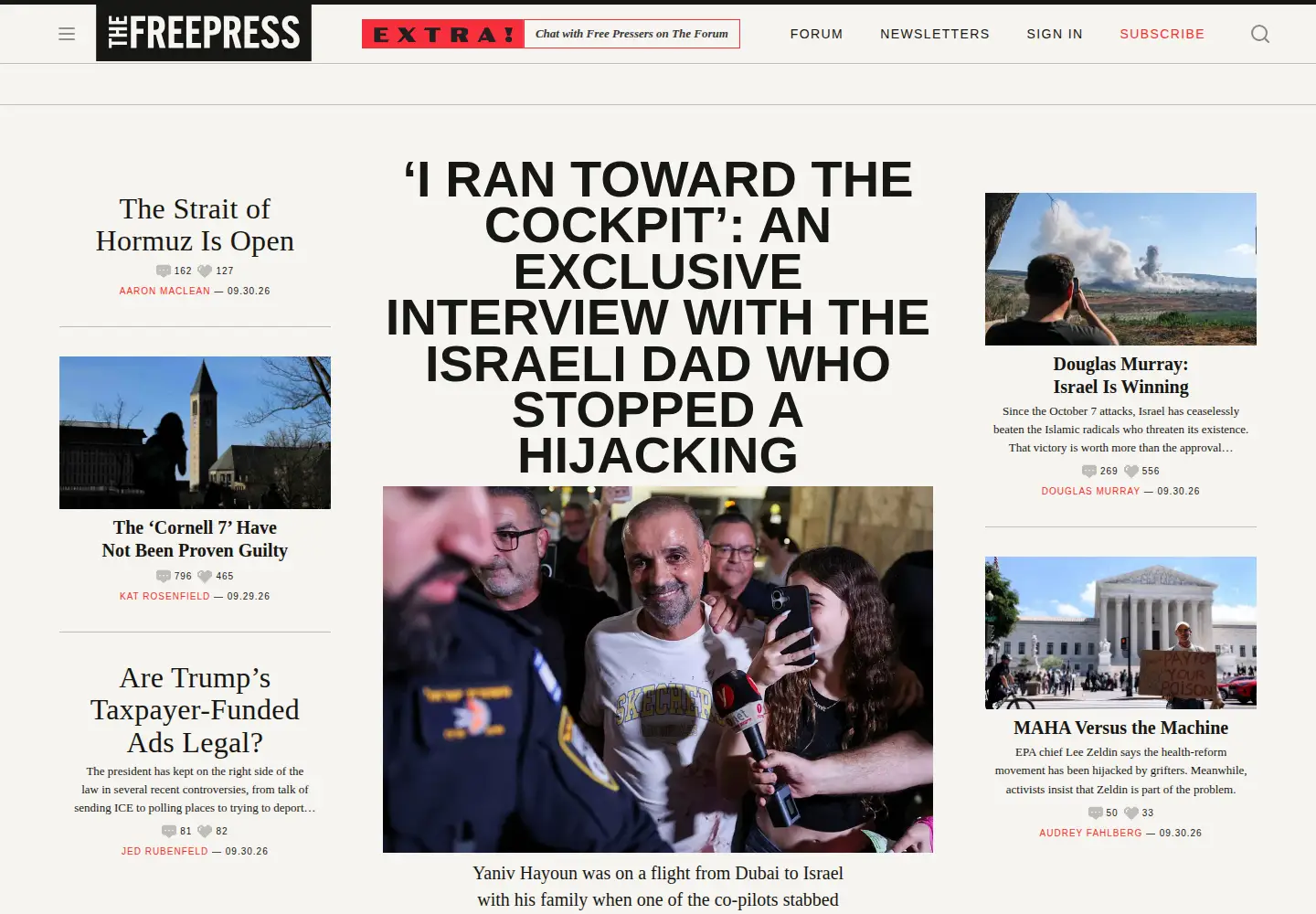 Screenshot of thefp.com