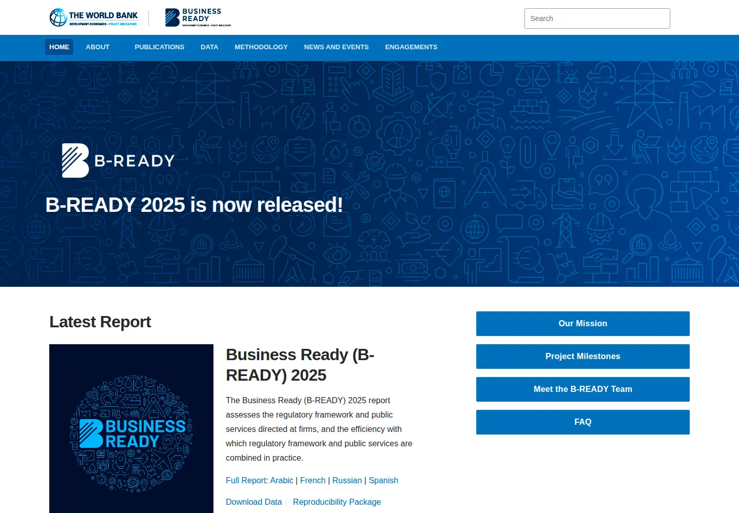 Screenshot of doingbusiness.org