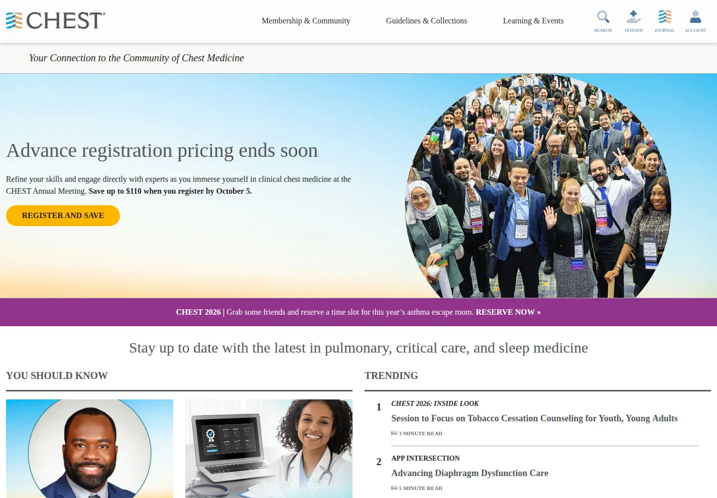 Screenshot of chestnet.org