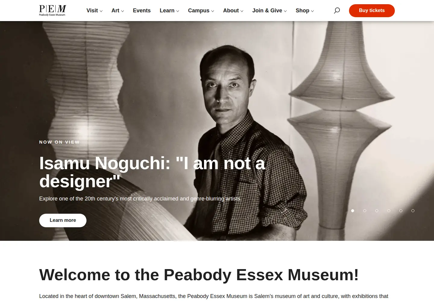 Screenshot of pem.org