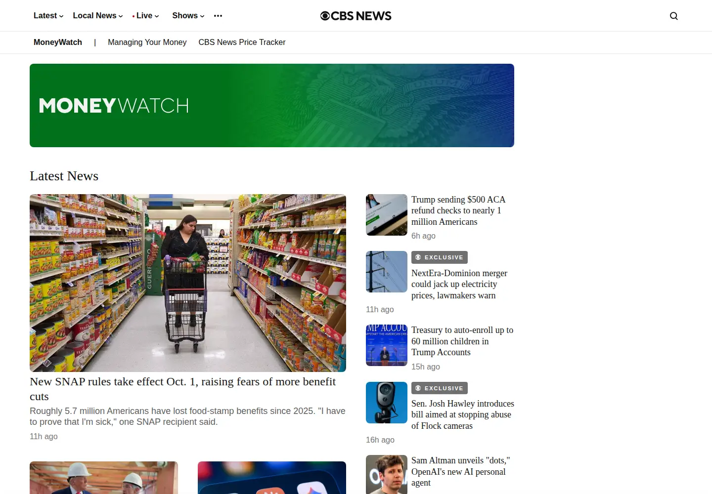 Screenshot of bnet.com
