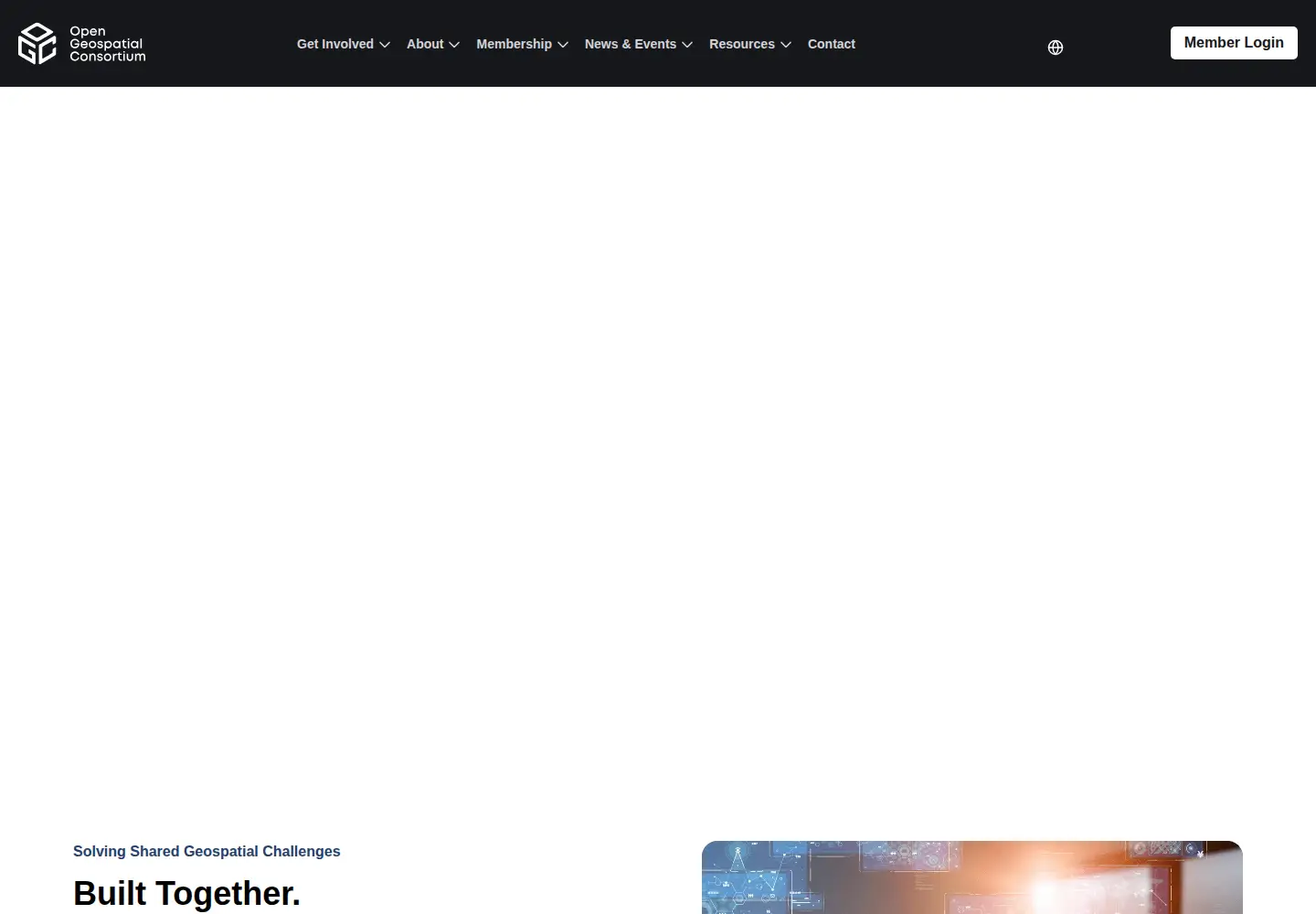 Screenshot of ogc.org