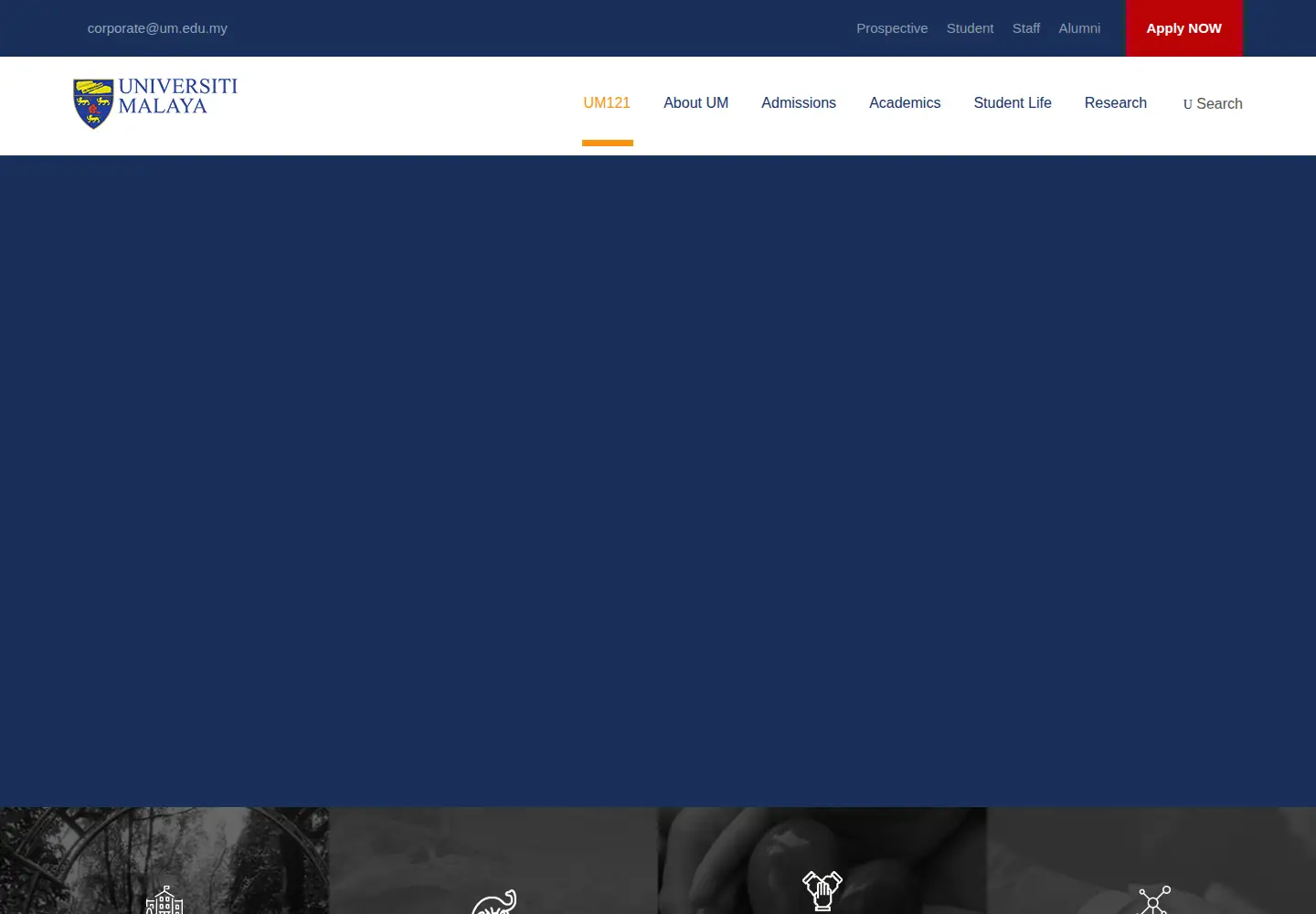 Screenshot of um.edu.my